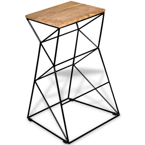 Swen Studio -  Bar Stools 4 pcs Solid Mango Wood